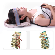 Neck Stretcher,Cervical Traction device ,Best Pillow for neck pain, Neck Support Pillow, New Neck Traction Device - Arganna Skin