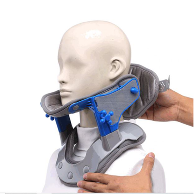Heating Neck Stretcher, Cervical Traction Stretching, Neck Support Brace Electric Hot Compression, Neck Spine Stretch Collar Pain Relief. - Arganna Skin