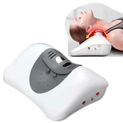 Wireless Neck Stretcher,Cervical Traction Device, Wireless Massage Pillow TENS Pulse Hot Compress Massage - Arganna Skin